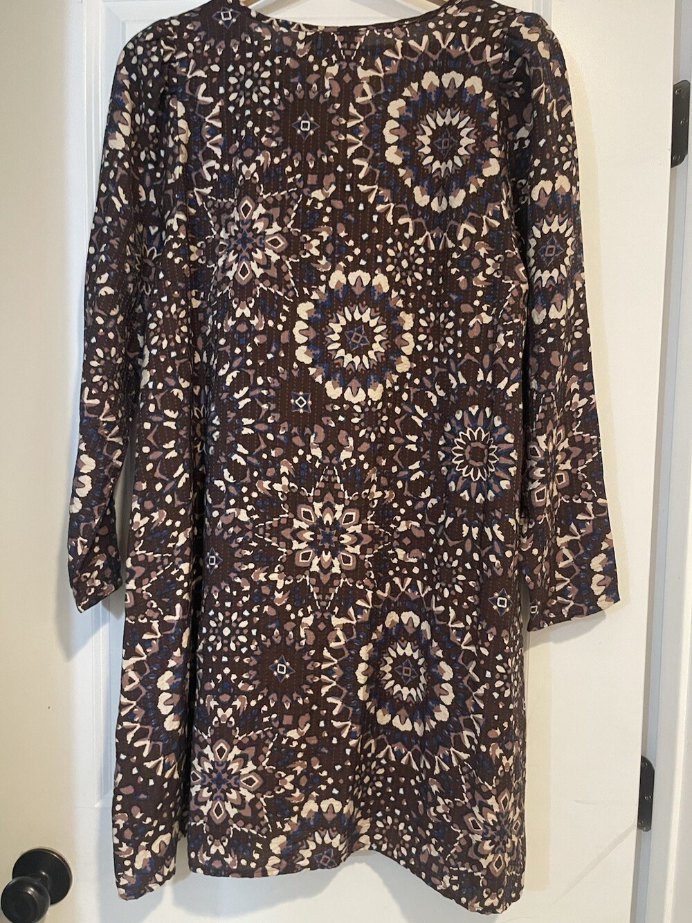 ichi Shirt Dresses Moorish Moroccan Design Light Weight Sz M EU-36 - Picture 5 of 5